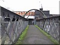 Footbridge over the GWR at Lock Street