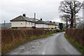 Houses near the Maen Beuno standing stone