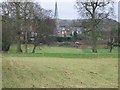 Looking S to Barham from Rectory Lane