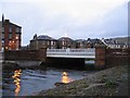NS2059 : Gogo Water and road bridge Largs by Johnny Durnan