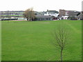 Buildings on Folkestone racecourse