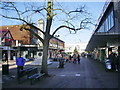 Pedestrianised shopping area Harlow town centre