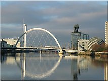 NS5764 : Clyde Arc Glasgow by Johnny Durnan