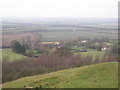 View from the Dassett Hills towards Evesham