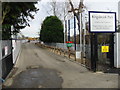 Site entrance to Kingsbrook Park