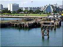 SU4110 : Disused Royal Pier by Gillian Thomas