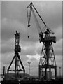 J3676 : Dock cranes, Belfast [2] by Rossographer