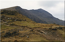 SH6053 : On the south ridge of Snowdon by Nigel Brown