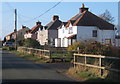 TL9758 : Row of houses near Rattlesden by Andrew Hill