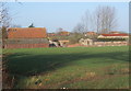 Farm outbuildings east of Brook Farm