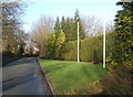 Setting of roadside memorial near Rattlesden Airfield