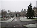 Royal baths in snow