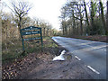 Wyre Forest sign on B4194 road to Bewdley