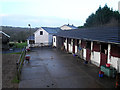 The stables at Gelli Hir farm