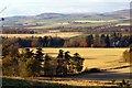 Landscape of Finavon and the further Mountains in Angus