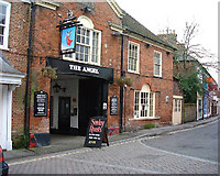 SU3645 : Andover - The Angel Public House by Chris Talbot