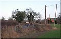 Fences and poles, the Link, Ledgemoor