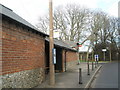 Bus stop by Bosham Post Office