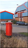 TM0954 : Postbox, Lion Barn industrial estate, Needham Market by Andrew Hill