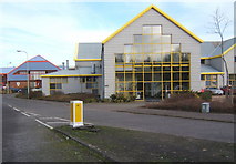 TM0954 : Southern entrance to Lion Barn industrial estate by Andrew Hill
