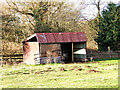 Old farm building near Wilden Pool