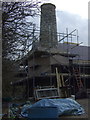 Old chimney  at Llanfyrnach mine