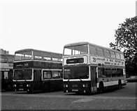 SE1632 : Ludlam Street bus depot, Bradford by Dr Neil Clifton