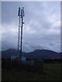 Newly constructed Mobile cell site at J3732.