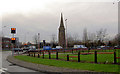 Entering Trafford Road