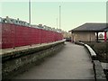 The former railway line at Lossiemouth