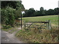 Bridleway towards Sheep Wash, Betteshanger