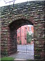 Gateway through the city walls