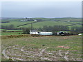 View across the valley