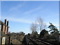 Looking from Blackboy Crossing down to Fishbourne Station