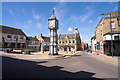 Downham Market Clocktower and Street Scene