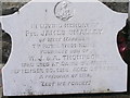 Pte James Smalley gravestone