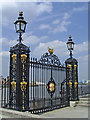 Gates to the Old Royal Naval College, Greenwich