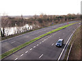 Snodland bypass looking south west