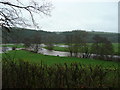 River Taw meanders in flood; 2