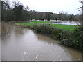 Flooded Huntshaw meets the Torridge