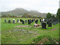 The current graveyard at Treflys Church