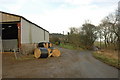 Country road and Mains of Bogfouton