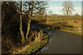 Road and bridge over the Black Burn