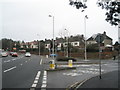 Traffic junction at bottom of Portsdown Hill