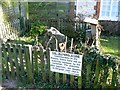 The Blowing Stone and sign, Kingston Lisle