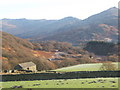 SD1994 : Barn and fields overlooking Duddon Valley by Andrew Hill