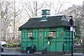 TQ2982 : Russell Square, WC1 - Cab Drivers' Hut by Stephen Parkinson