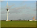 SU2491 : Wind turbine, components and plant, Westmill Farm, Watchfield 25th January 2008 by Brian Robert Marshall