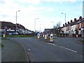 Roundabout on Blackhalve Lane