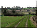 View across fields